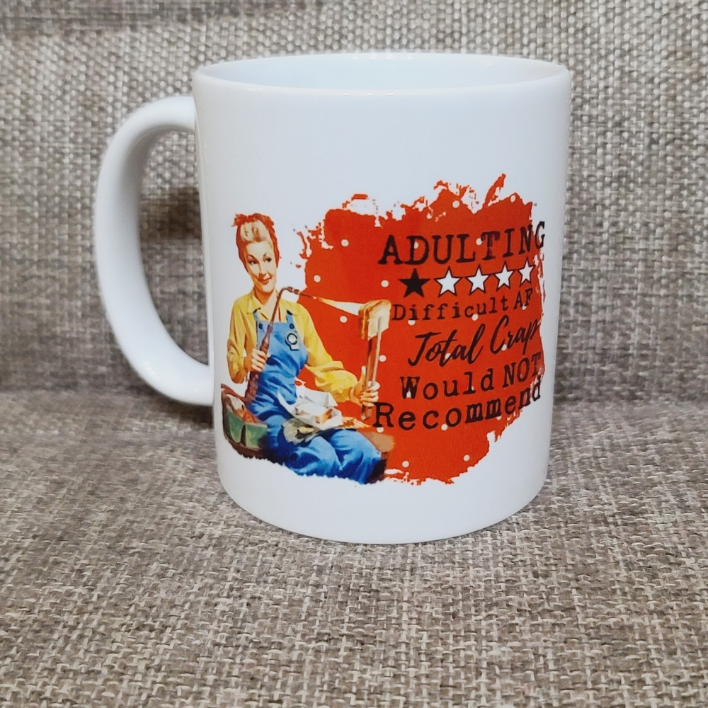 🟣FIRM PRICE🟣 New retro housewife adulting mug